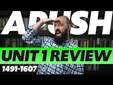 APUSH Unit 1 REVIEW (Period 1: 1491-1607)—Everything You NEED to Know thumbnail
