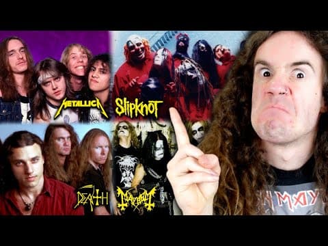 The 10 Most Important METAL Bands Of All Time thumbnail