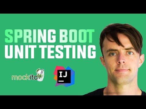 Spring Boot Unit Testing With Mockito - 1. First Unit Test thumbnail