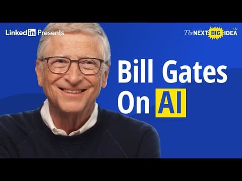 Bill Gates Reveals Superhuman AI Prediction thumbnail
