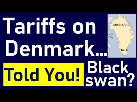 Surprise Tariffs on Denmark, UK, DE, FR, etc... Black Swan? Money Printer to Go Crazy, Bitcoin WINS! thumbnail
