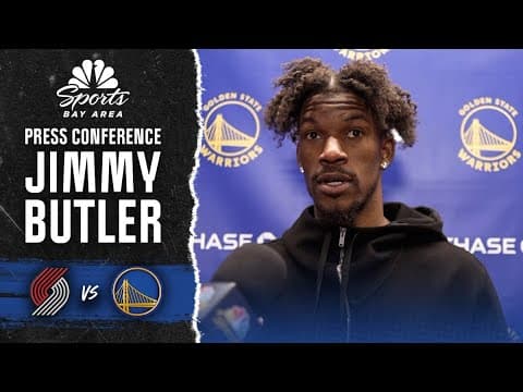 Jimmy Butler calls Warriors ‘mediocre' despite blowout win over Trail Blazers | NBC Sports Bay Area thumbnail