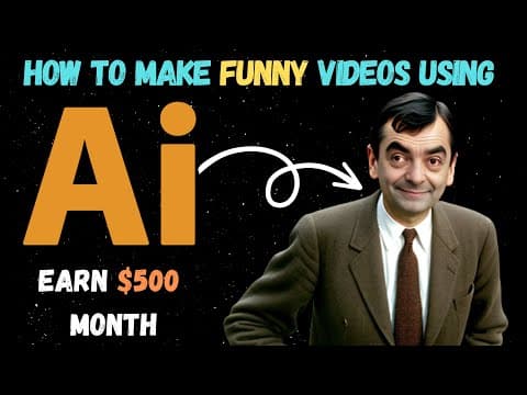 Make Funny Videos -  Using Ai 🔥 how to create funny videos for youtube. thumbnail