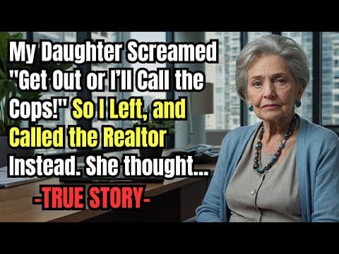 HER TRUE STORY FROM CALIFORNIA👵💔 My Daughter Screamed "Get Out or I’ll Call the Cops!" So I Left... thumbnail