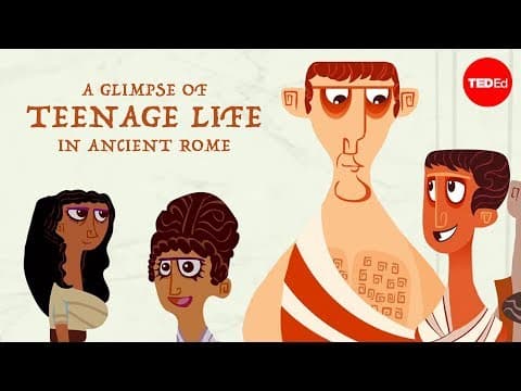 A glimpse of teenage life in ancient Rome - Ray Laurence thumbnail