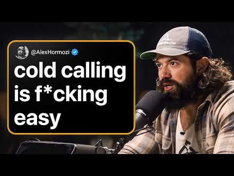 Alex Hormozi's Advice on Cold Calling thumbnail