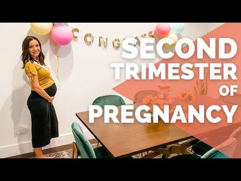 Second Trimester Pregnancy Update! | Symptoms, Money, & Bump thumbnail