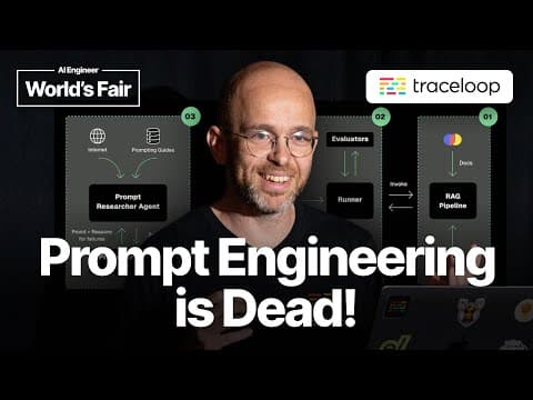 Prompt Engineering is Dead — Nir Gazit, Traceloop thumbnail