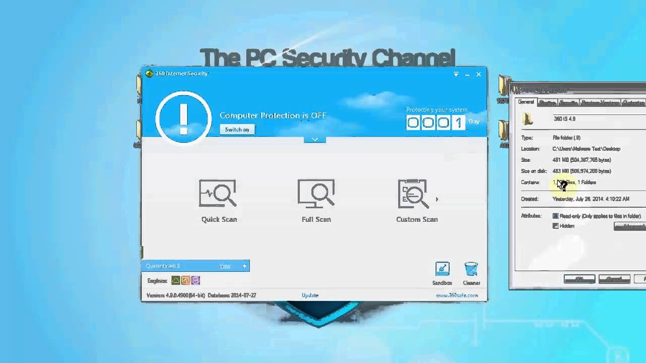 YouTube video player