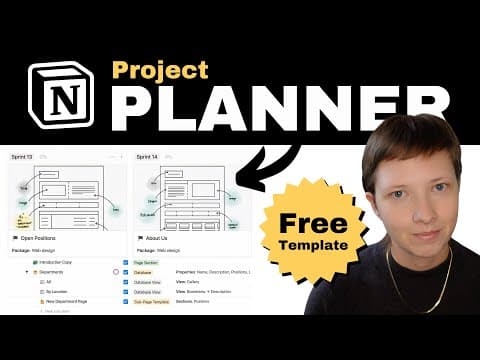 Build My Notion Planner: Convert Ideas into Actionable Steps (Free Template) thumbnail