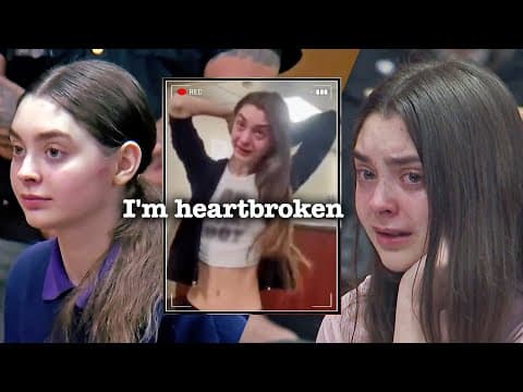 Teen Smirks in Court, Thinks She’s Going Home — Then the Video Plays thumbnail