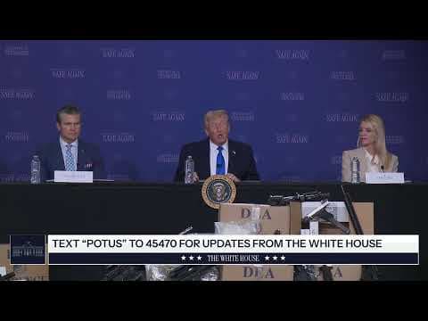 President Trump Participates in the Memphis Safe Task Force Roundtable thumbnail