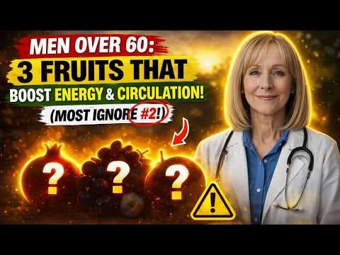 Men Over 60: 3 Fruits That Boost Energy & Circulation (Most Ignore #2) thumbnail