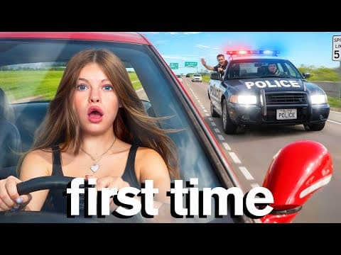 My Daughter DRIVES for the FIRST TIME thumbnail
