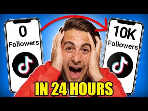 How to Gain 10k TikTok Followers in 24 Hours thumbnail