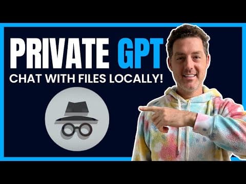 How to Set Up PrivateGPT for Document Queries thumbnail