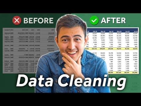Master Data Cleaning Essentials on Excel in Just 10 Minutes thumbnail