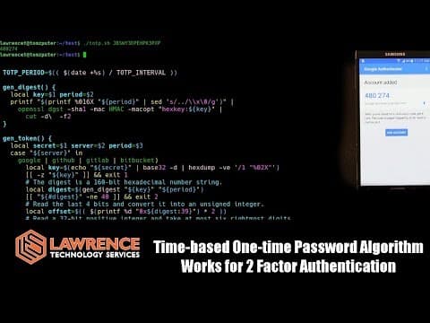 How TOTP  (Time-based One-time Password Algorithm) Works for 2 Factor Authentication thumbnail