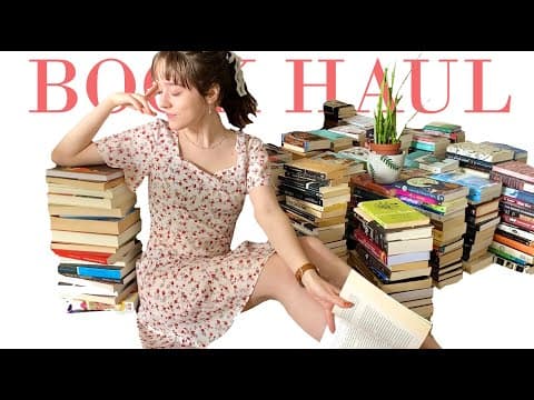 Quite the big book haul✨ thumbnail