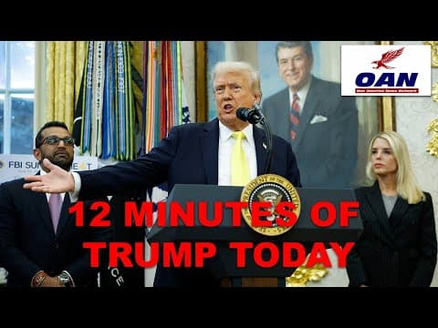 TRUMP GOES OFF ON DOJ EXPOSES MASSIVE POLITICAL COVER UP thumbnail