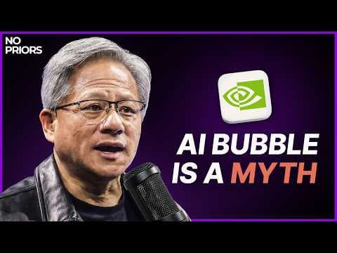 NVIDIA’s Jensen Huang on Reasoning Models, Robotics, and Refuting the “AI Bubble” Narrative thumbnail