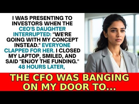 My Pitch Was Interrupted By The CEO's Daughter: "We Don't Need Your Ideas Anymore" - So I... thumbnail