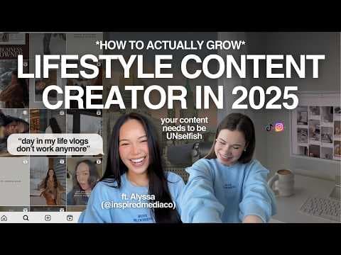 The 1M follower strategy that lifestyle influencers use to blow-up in 2025 (ft. InspiredMediaCo) thumbnail