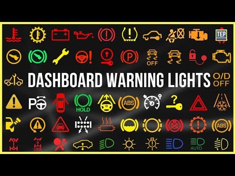 Every Dashboard Warning Lights in Your Car Explained | Part - 1 thumbnail
