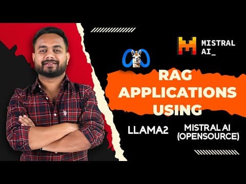 RAG Application Using OpenSource Framework @LlamaIndex and @Mistral-AI #rag #finetuning #llm thumbnail