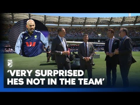 Nathan Lyon dropped for the Second Ashes Test 😮 The Boys React | Fox Cricket thumbnail