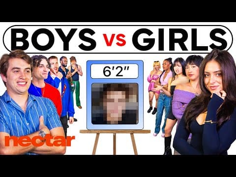 judging dating profiles irl | boys vs girls thumbnail
