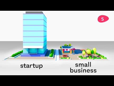 What Is the Difference Between a Startup and a Small Business? thumbnail