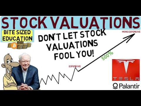 The Truth About Stock Valuations - Tesla, Palantir...... thumbnail