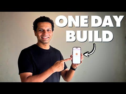 How to Validate and Ship an App in 12 Hours thumbnail
