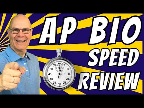 How to Ace Your AP Biology Exam in 56 Minutes thumbnail