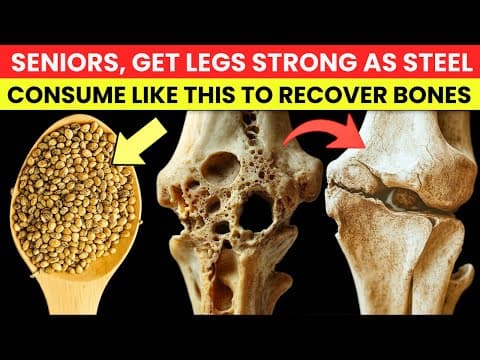 OSTEOPOROSIS Warning: #1 FOOD that IMPROVES your Weak Bones (How to Consume it) thumbnail