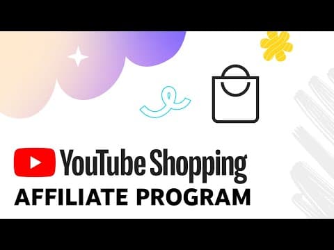 YouTube Shopping Affiliate Program thumbnail