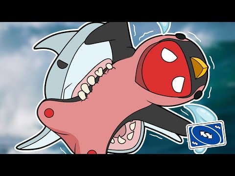 No Shark is Safe From The Uno Reverse | Gang Beasts thumbnail