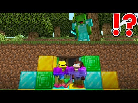 GOD HACKER VS Hunter in Minecraft thumbnail