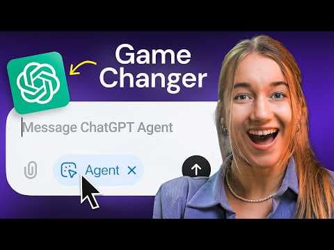 How to Use ChatGPT Agent Mode (Step-by-Step Tutorial) thumbnail