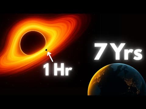 I never understood why black holes slow down time...until now! thumbnail
