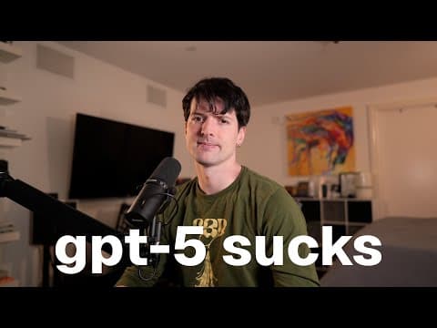 Why Did GPT-5 Feel Worse After Its Launch? thumbnail