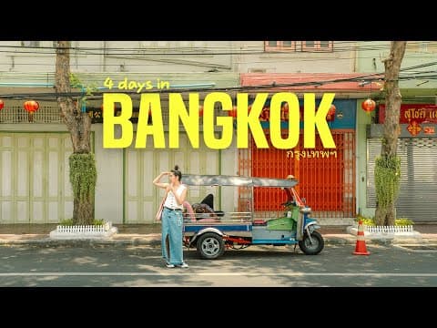 bangkok in 4 days thumbnail
