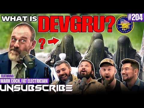 The Gang vs 1 Navy SEAL Operator ft. Mark Coch | Unsubscribe Podcast Ep 204 thumbnail