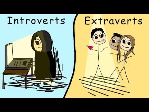 Casually Explained: Introverts and Extraverts thumbnail
