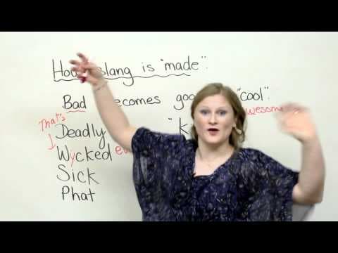 How slang is "made" in English - bad-ass, wicked, deadly, sick thumbnail