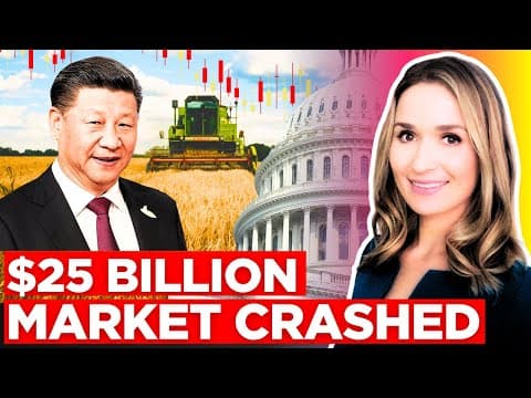 FURIOUS U.S. Farmers Are Under ATTACK - China Ditches $12 Billion American Soybean Market thumbnail