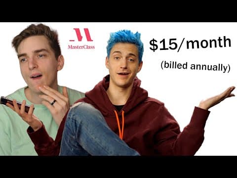 I took Ninja's Masterclass and it ruined my life thumbnail