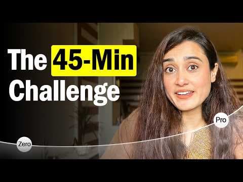 English Speaking Fluency in 45 Minutes a Day: My Exact Strategy thumbnail
