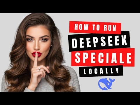 Install DeepSeek-V3.2 Speciale Locally with vLLM or Transformers - Full Guide thumbnail